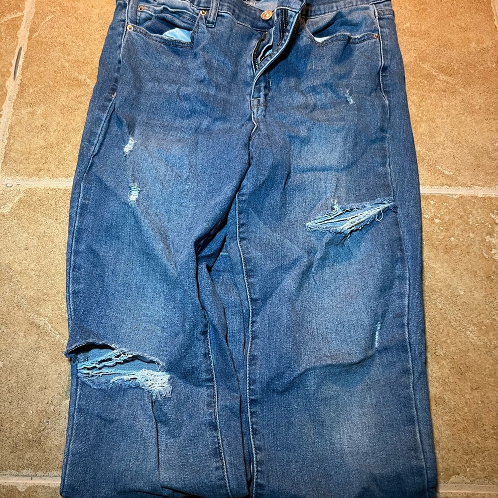 New York & Company women’s Relaxed Blue Jeans sz12